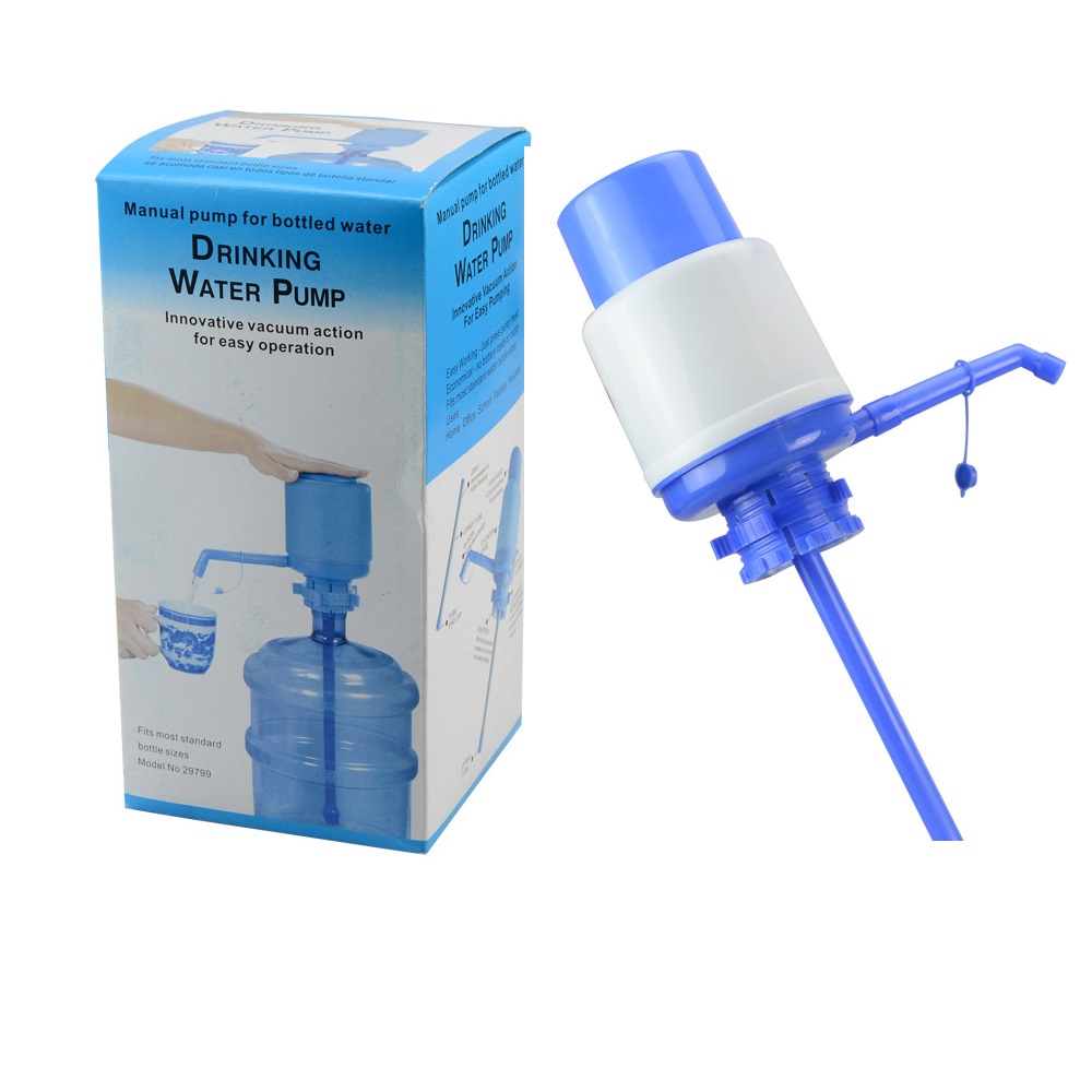Manual hand pressure dispenser water pump