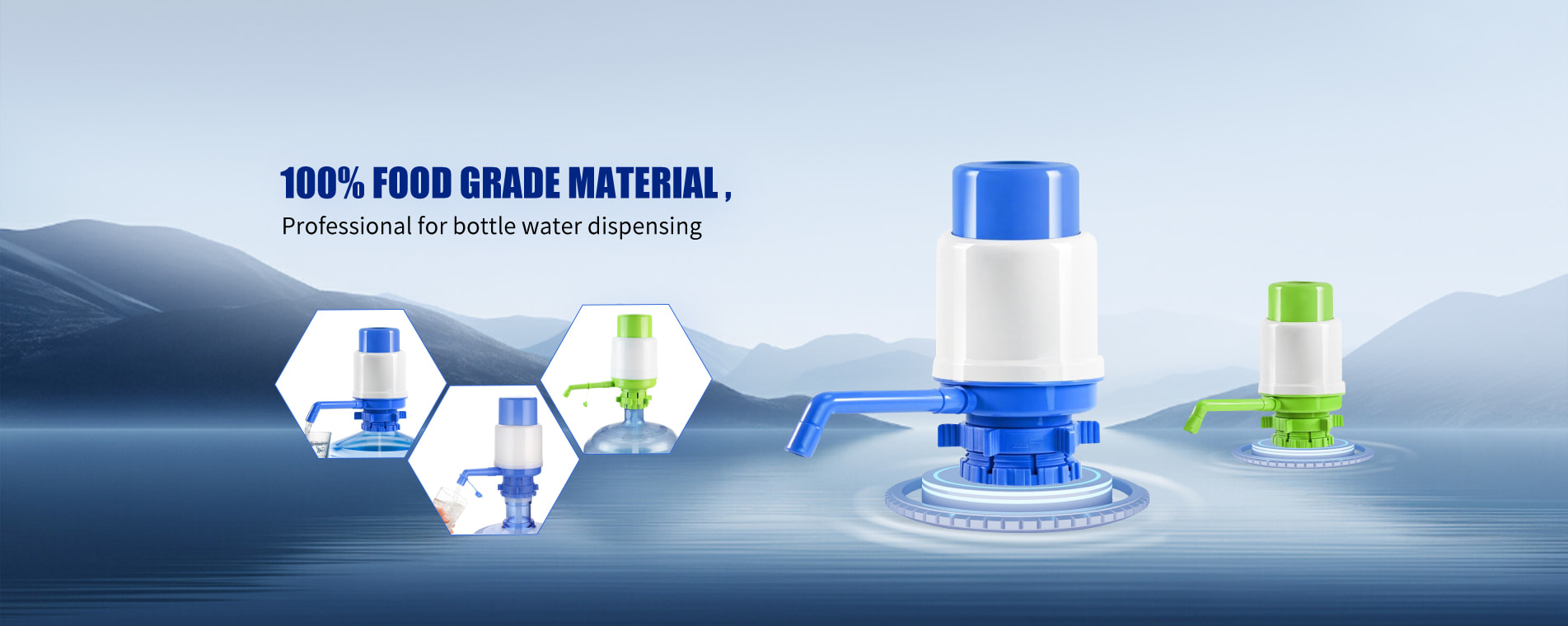 Ручной насос для бутылок с водой