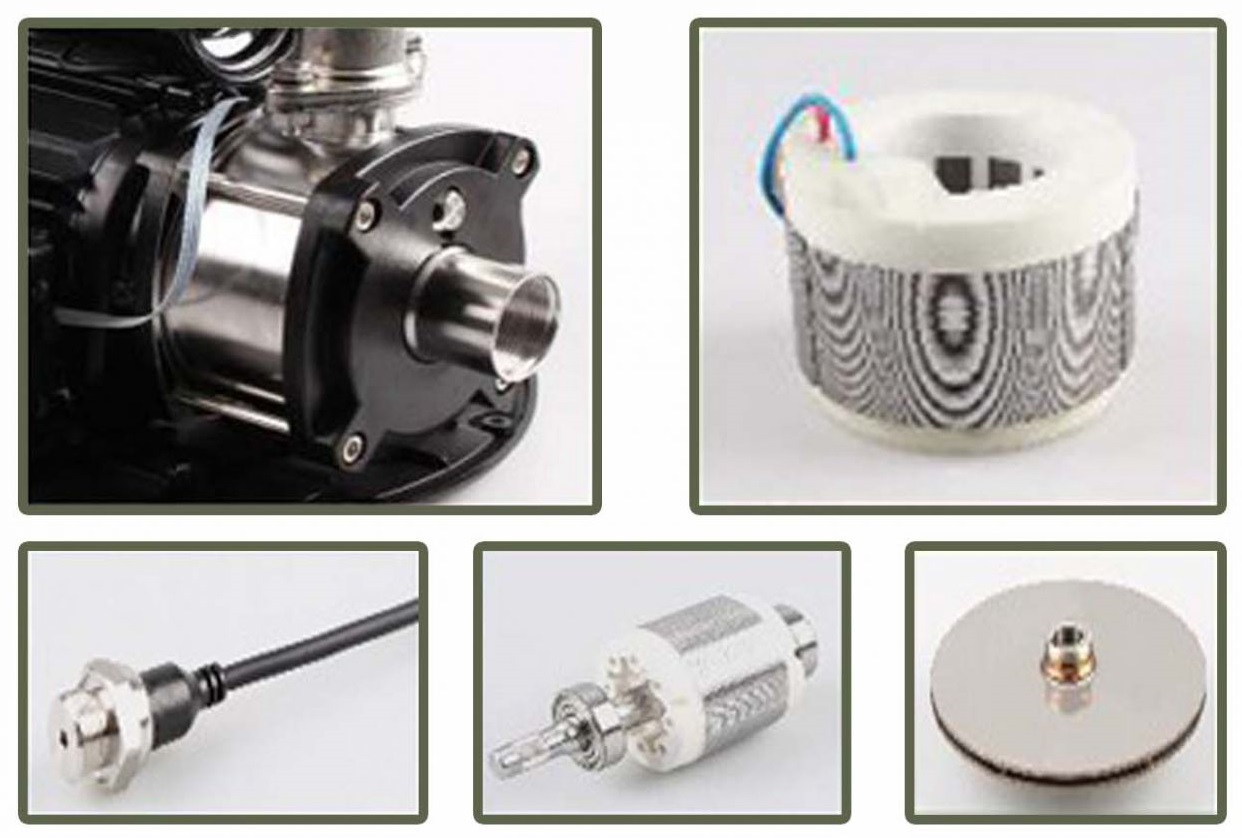 high quality of spare parts for intelligent water pump