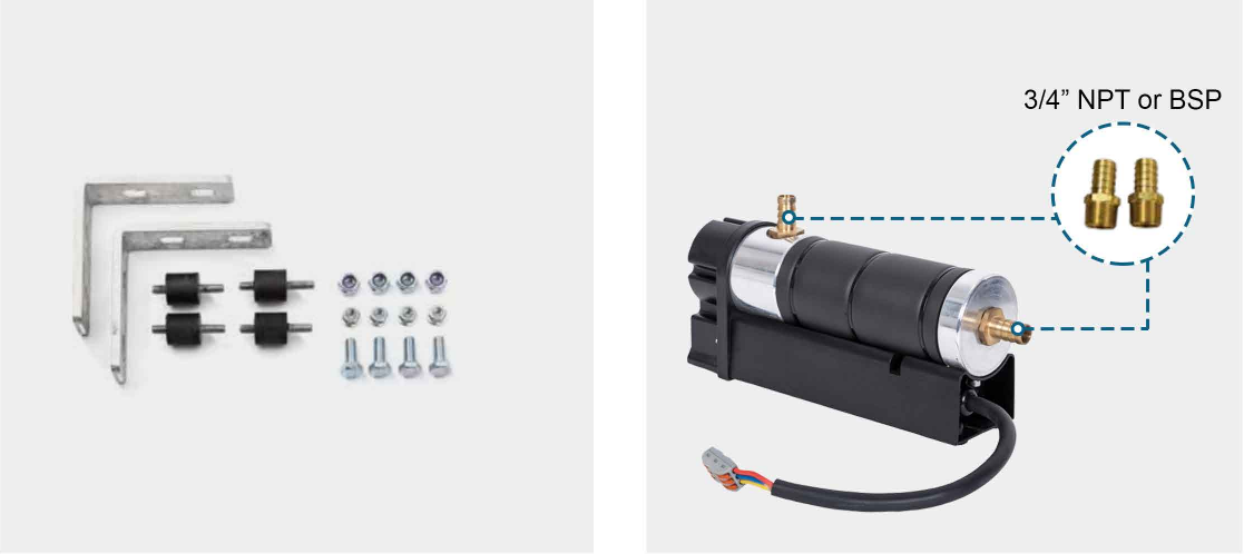 Products With Mounting Kit and Accessories