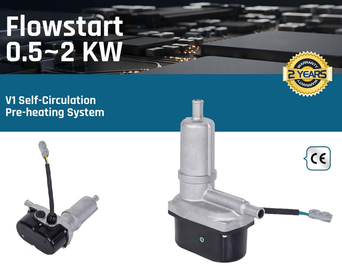 LS 500R FLOWSTART COOLANT HEATER