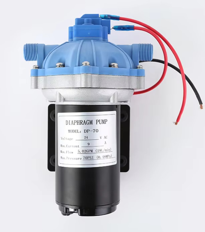 DC High Pressure Electric Diaphragm Water Pump